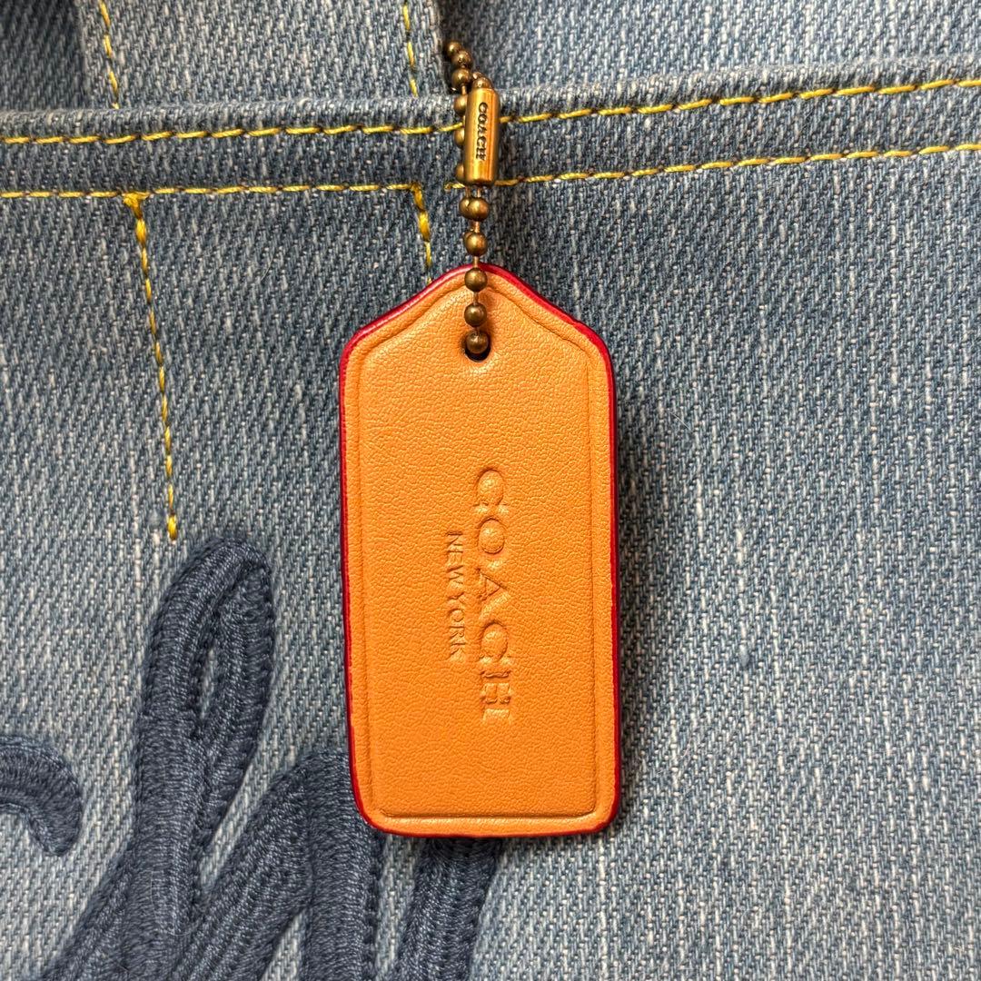 【✨美品✨】コーチ COACH 2WAYバッグ デニムカーゴトート A4