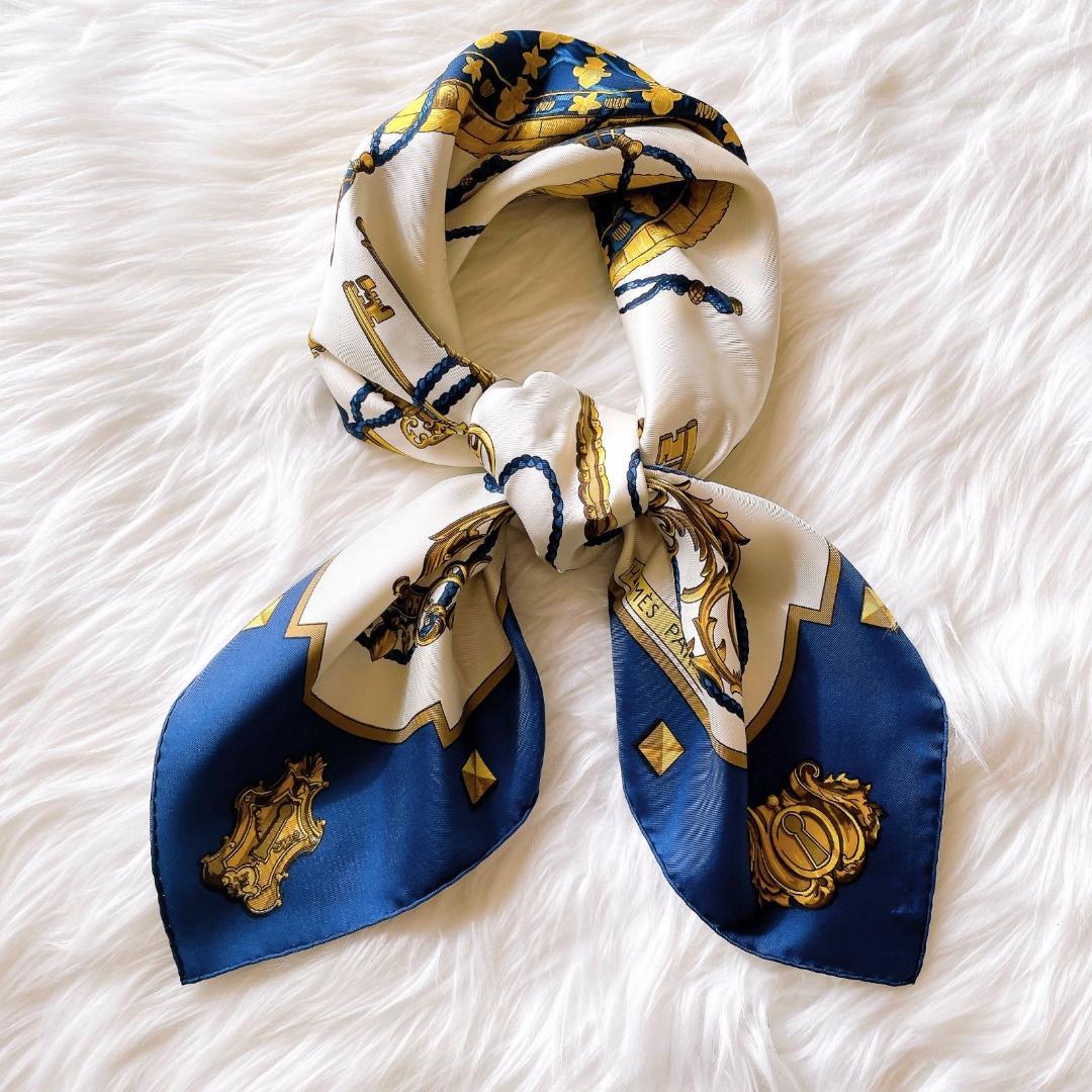 エルメス　カレ90 チュルリー公園　スカーフ