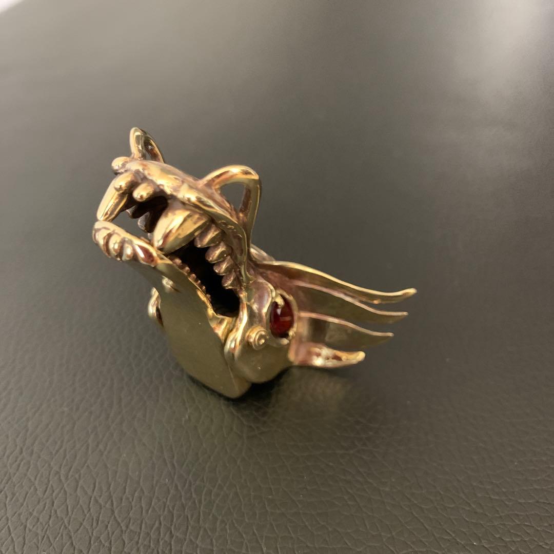 マネークリップ　ガーネットクリップ　FACE/OFF ドラゴン