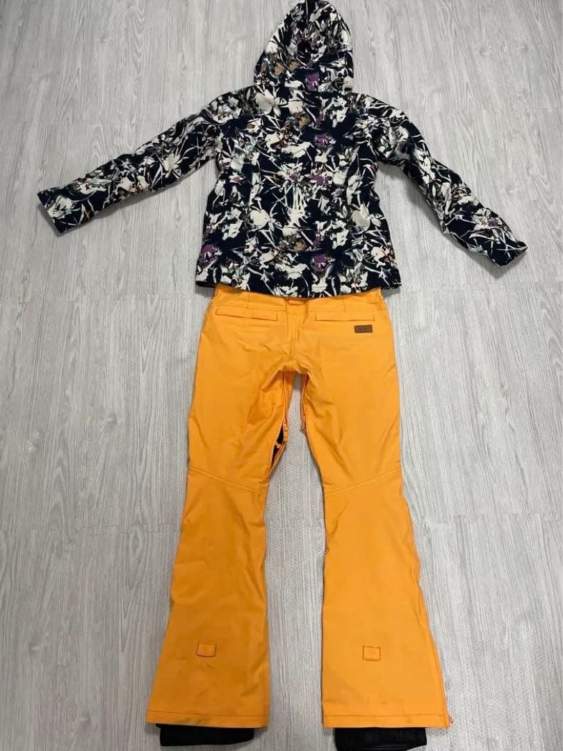 【ROXY】スノーボードレディースウェア上下セット