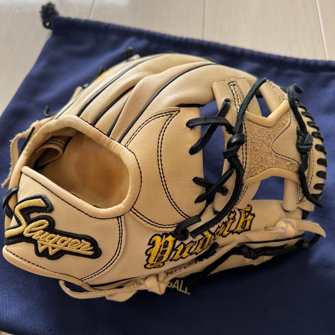 Slugger 軟式用野球グローブ ベージュ 久保田スラッガースペシャルオーダー