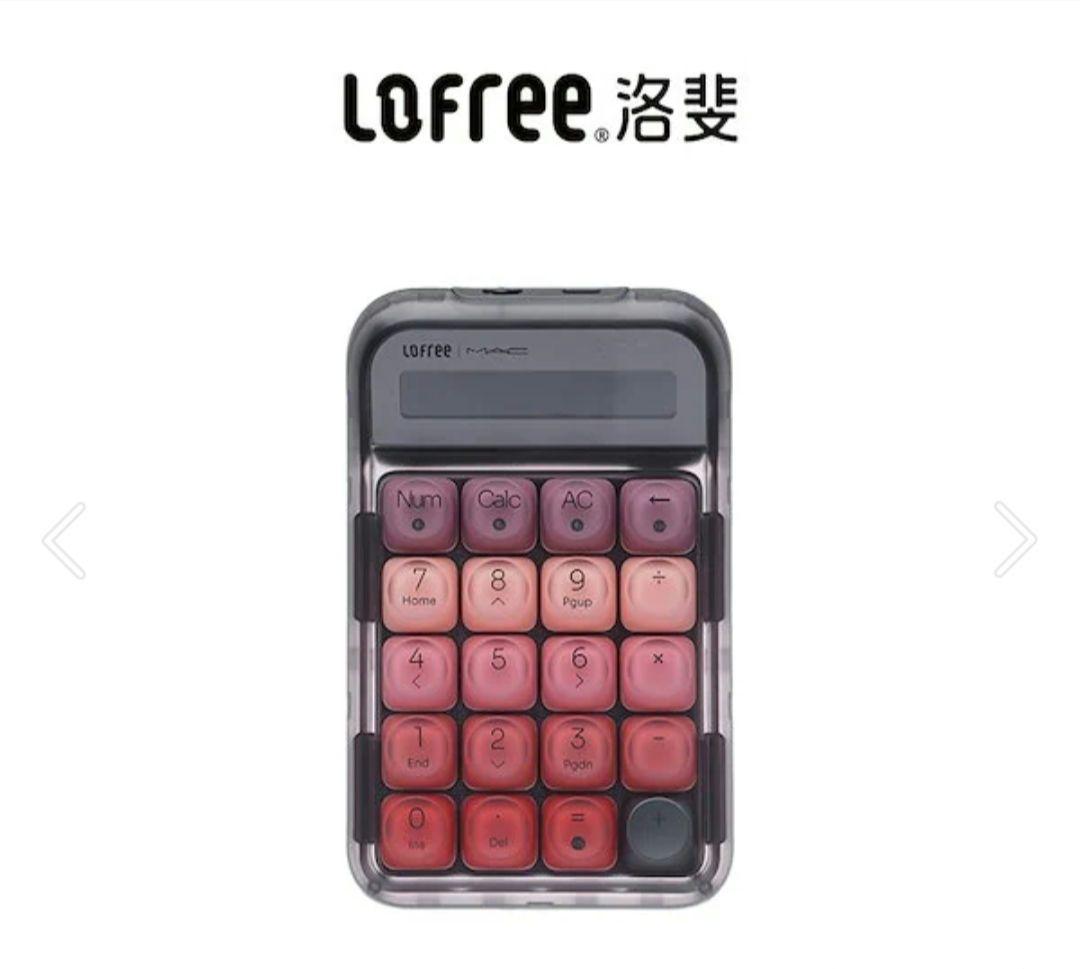 か*♪様 Lofree リップスティック ブラック ワイヤレス電卓