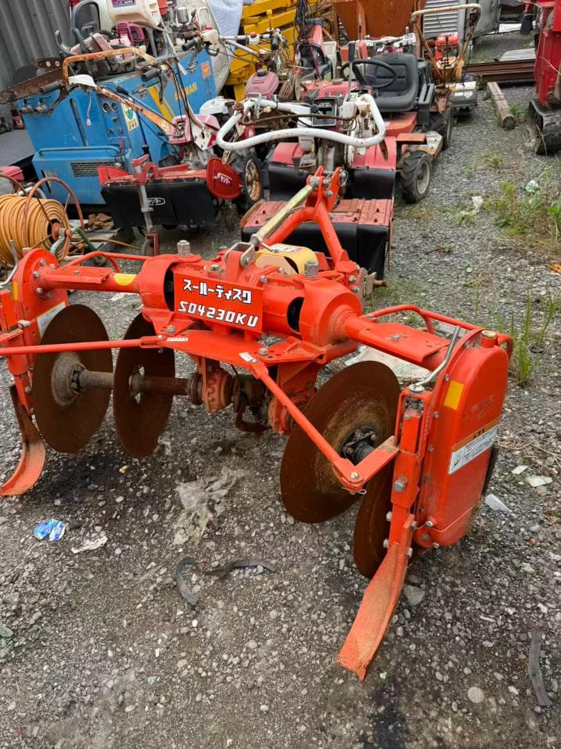 【福岡県みやま市】クボタ スーパーディスク SD423DKU トラクター 4連