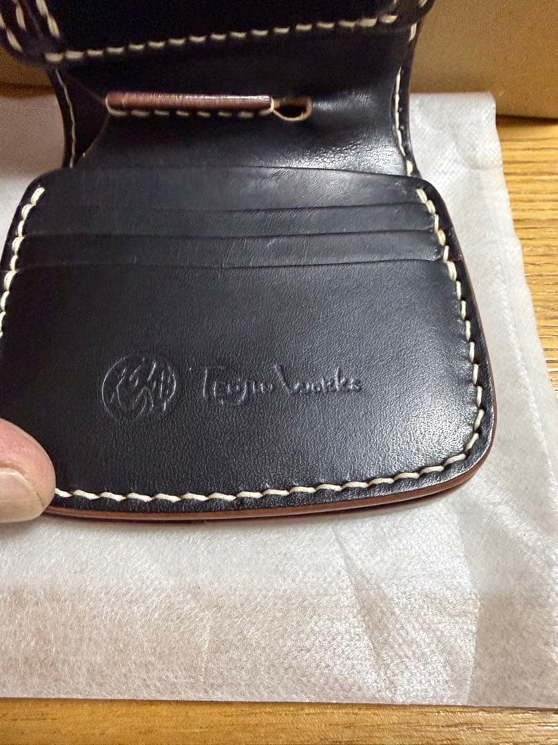 ジ*ト様 ★天神ワークス スーパーショートウォレット SSW01 ブラック 未使