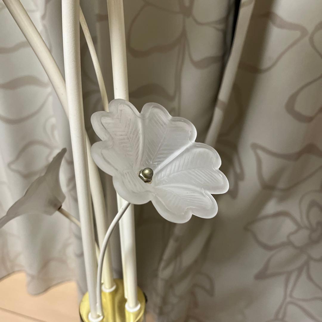 アンティーク　フロアライト　フラワーライトスタンド　★購入者様引き取り限定商品★