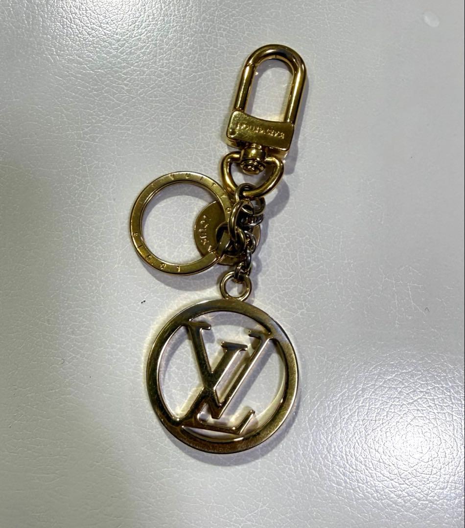 Louis Vuitton ゴールドキーホルダー