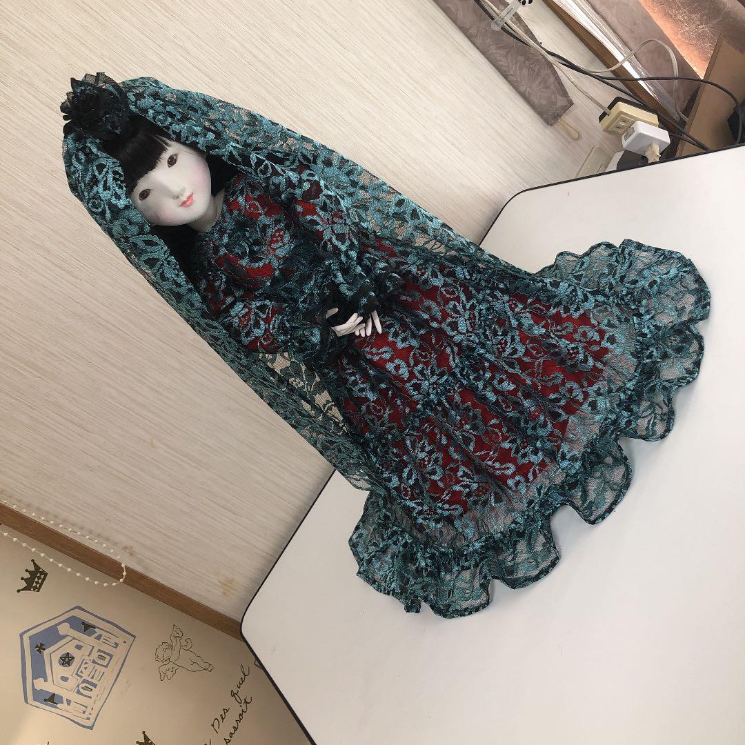 市松人形　洋風　ドレス