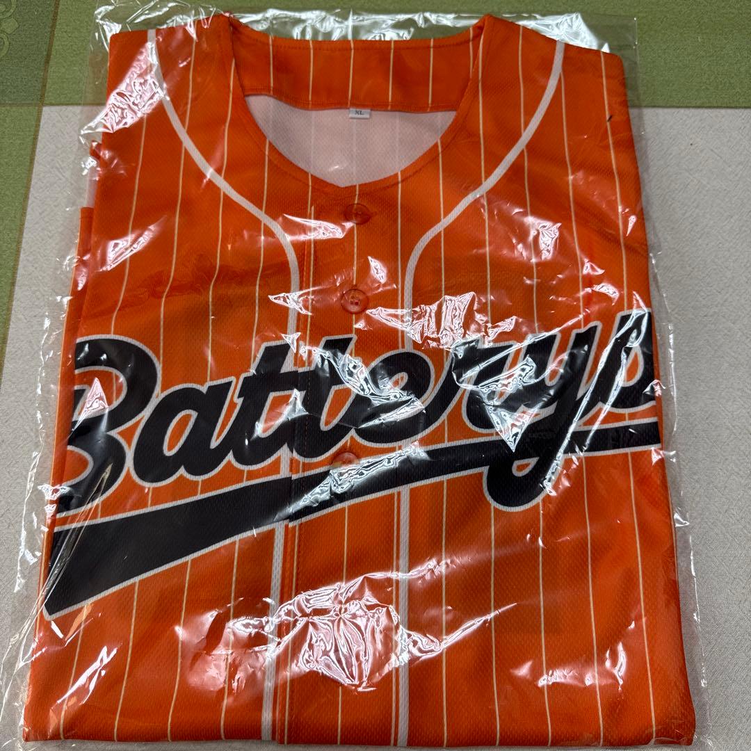 バッテリィズ　バッテリー　エース　ベースボールシャツ　ユニフォーム