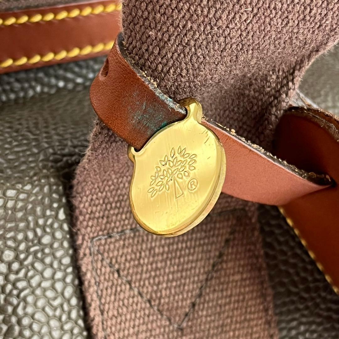 ✨美品✨　Mulberry マルベリー　ボストン　ハンドバッグ　レザー