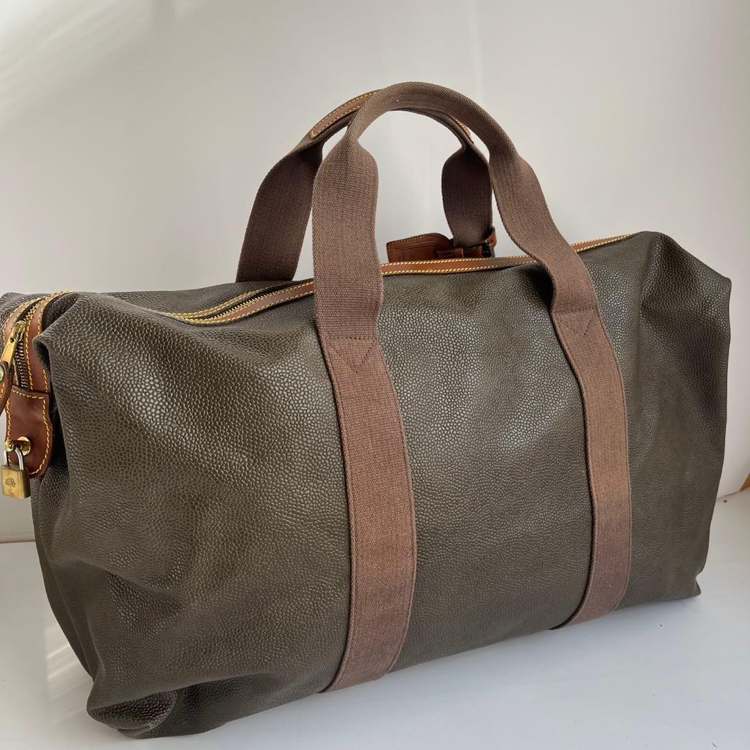 ✨美品✨　Mulberry マルベリー　ボストン　ハンドバッグ　レザー