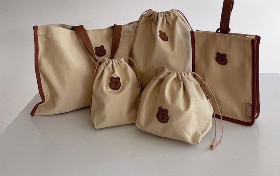 aram_creations 入園セット レッスンバッグ nutsくん ARAM