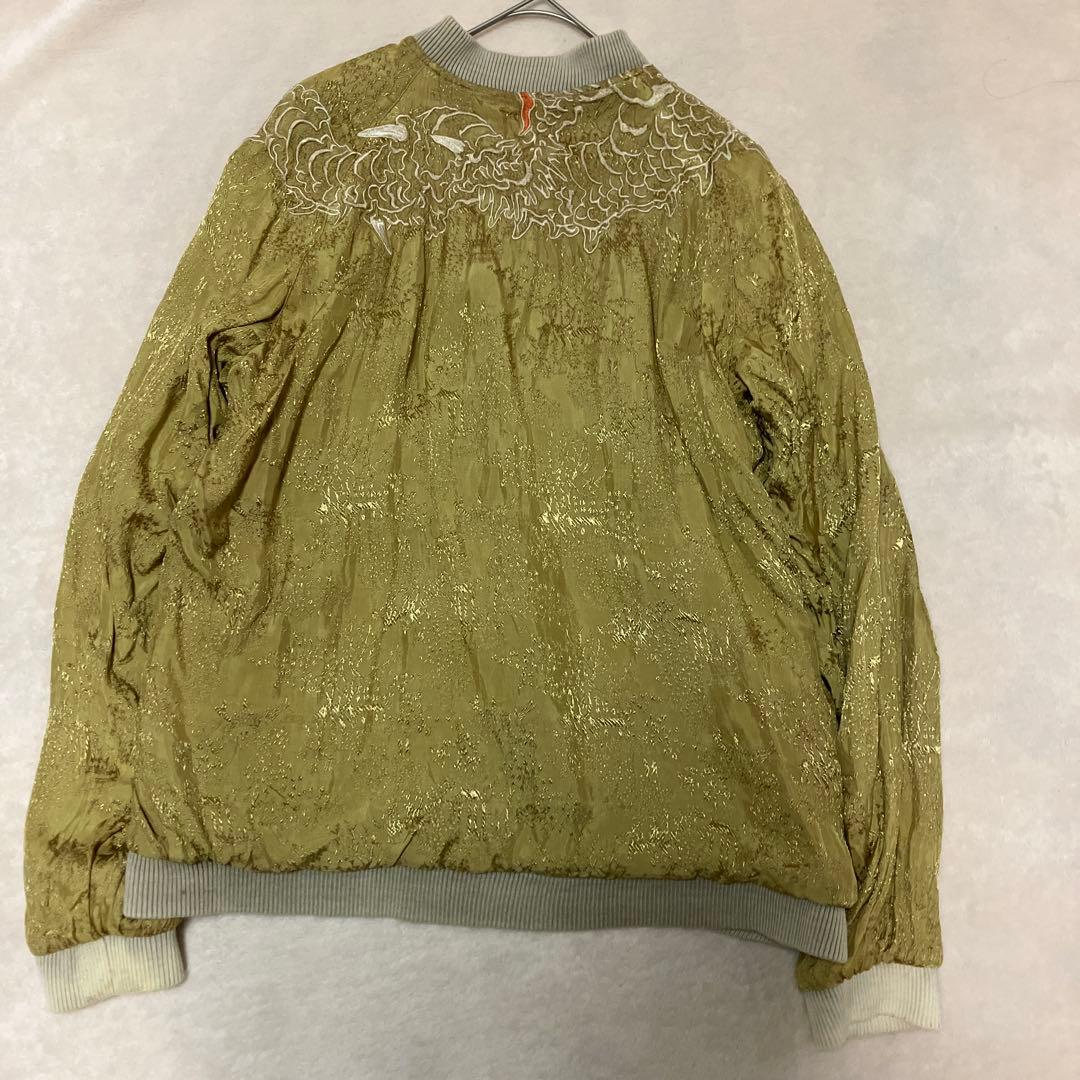 花旅楽団　ハナタビガクダン　鯉 龍　スカジャン　XL