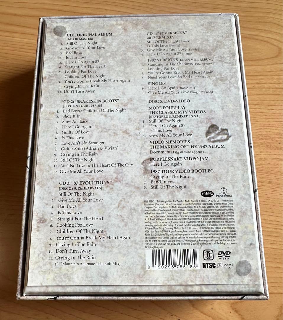 よ*ん様 ホワイトスネイク サーペンスアルバス 30周年記念スーパーデラックスエ