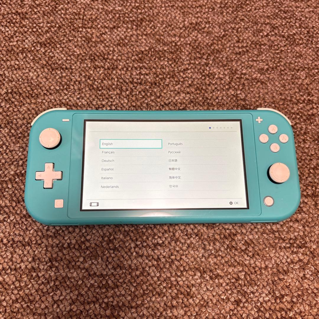 Switch Lite 本体　ターコイズ