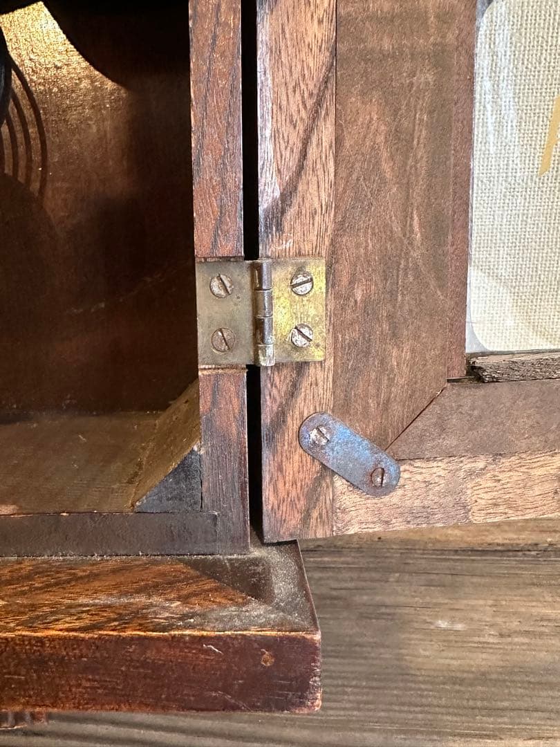 精工舎　アナログ　SEIKOSHA 木製掛時計 鍵付き