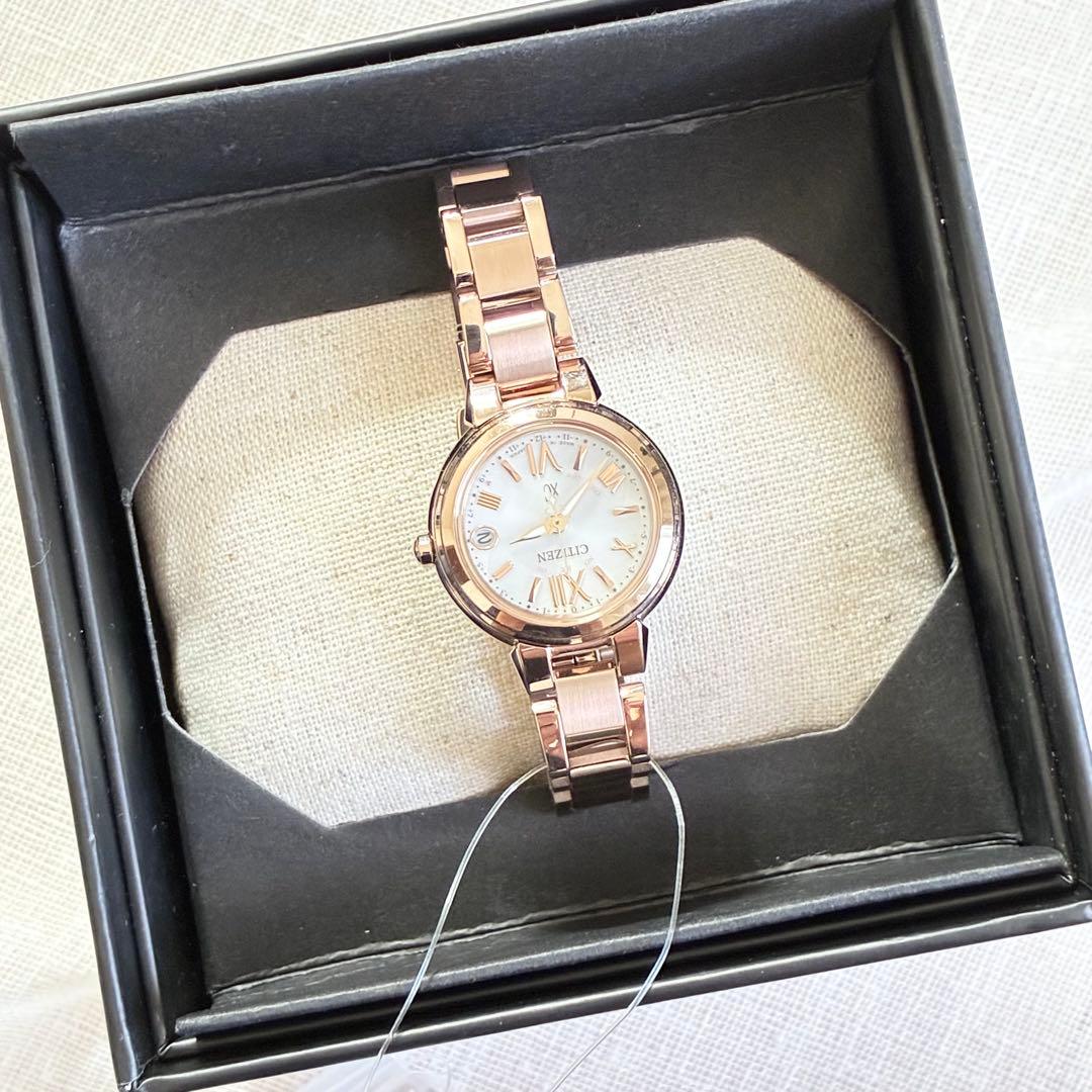 【美品】CITIZEN xC シチズン クロスシー 光発電エコドライブ 電波時計