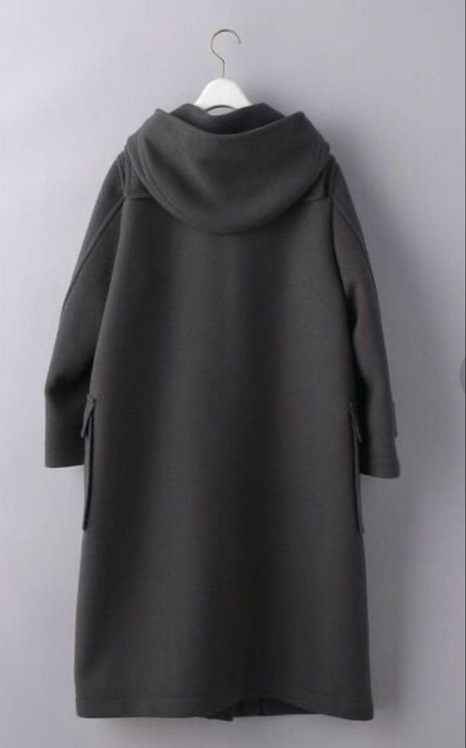 【一度着用】UNITED ARROWS W メルトンダッフルコート38