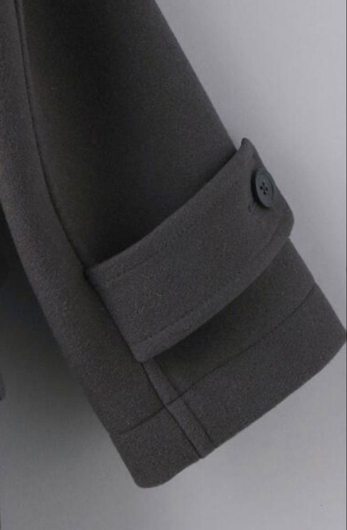 【一度着用】UNITED ARROWS W メルトンダッフルコート38