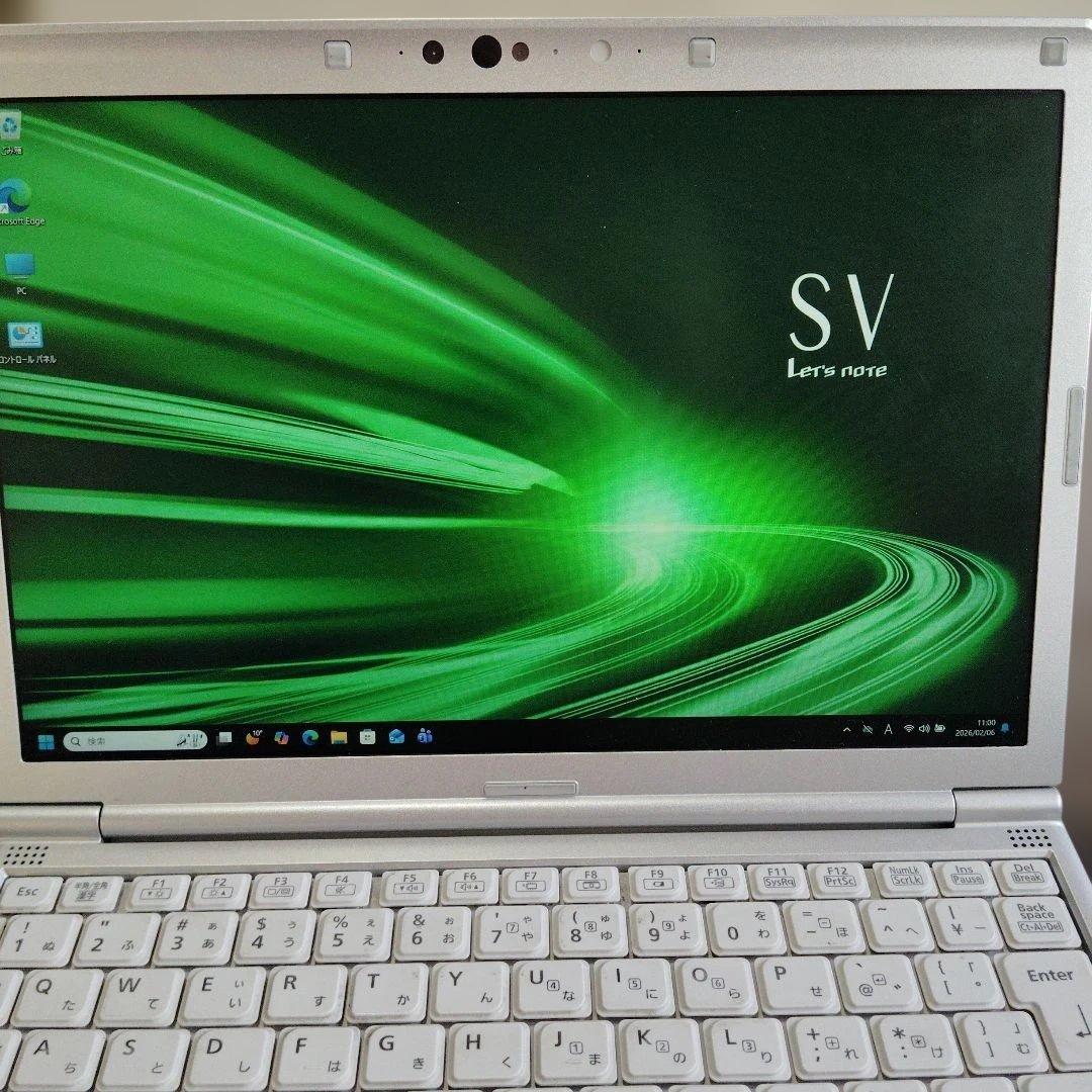 Windowsノート本体 Let's note CF-SV9 R23VS, 512GB, 4840hr