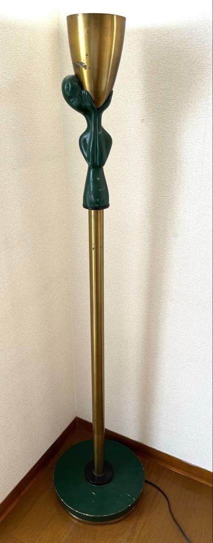 ミッドセンチュリー　フロアライト　ヴィンテージ　アンティーク　フロアスタンド