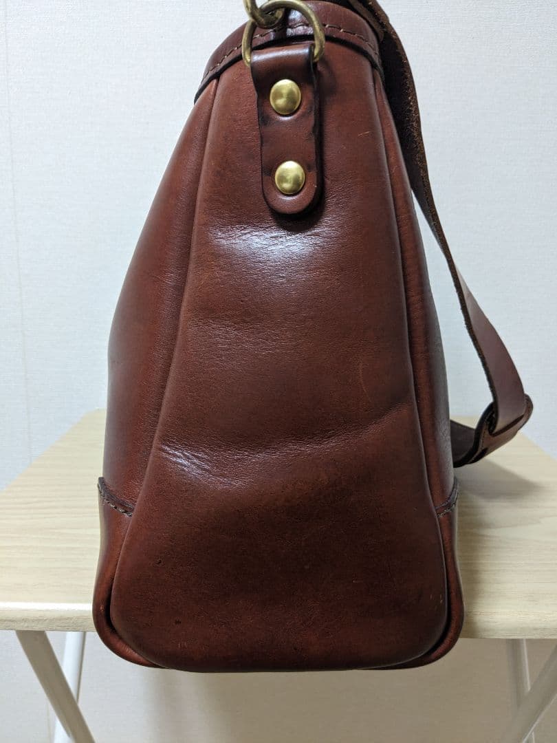 ヘルツ　横型2wayトートバッグ(T-146)　チョコ