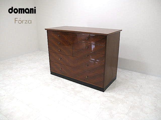 美品 カリモク ドマーニ フォルザ アールデコ様式チェスト ワイドチェスト　希少