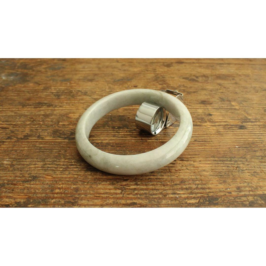 翡翠バングル 内径67 本物 ミャンマー産ブレスレット 腕輪 鑑定書付属 新品