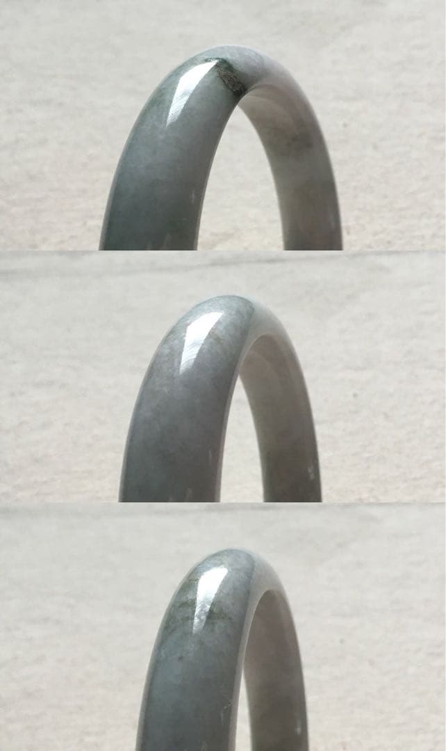 翡翠バングル 内径67 本物 ミャンマー産ブレスレット 腕輪 鑑定書付属 新品