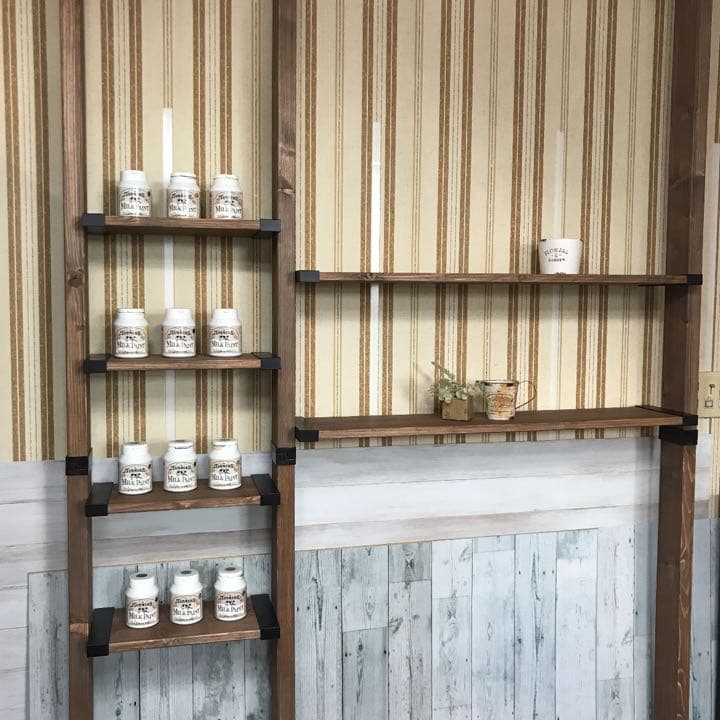 ラブリコ... ラブリコ...  棚 幅36+90 棚奥行18 ウォルナット