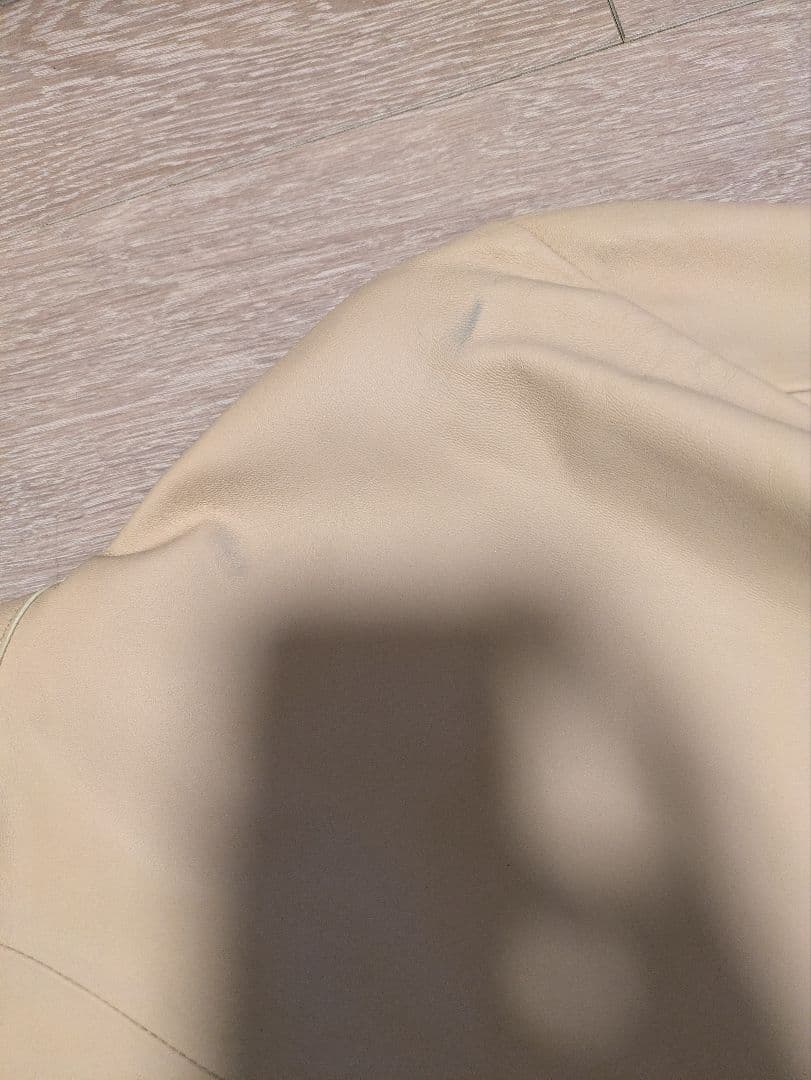 M 1945　ca max ラムレザーシングルライダースジャケット 48