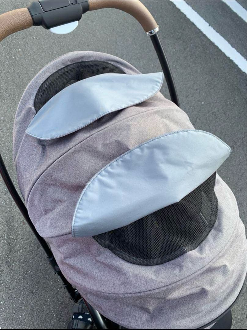 【美品】アップリカ　aprica ラクーナクッションAF グレー