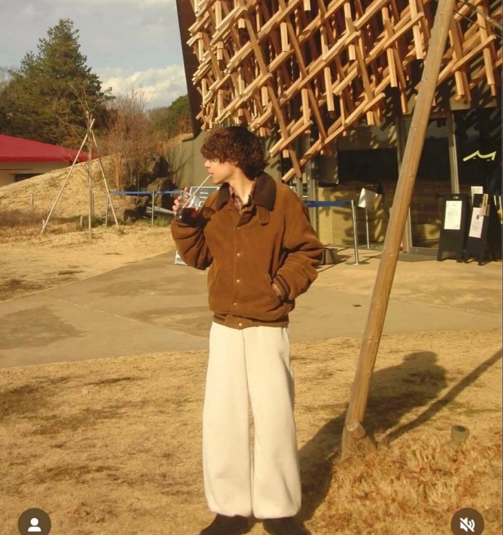 INTER FACTORY ボアコーデュロイジャケット