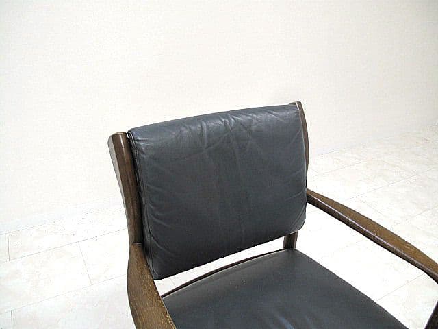 飛騨産業/HIDA/キツツキ　「クレセント」アームチェア　　ラウンジチェア