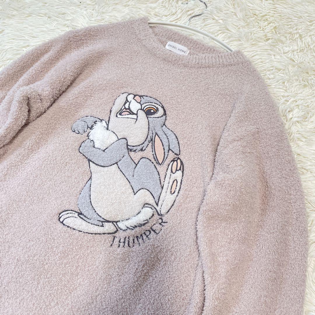 未使用品タグ付24AW【SNIDEL ミス・バニー&とんすけ ワンピース