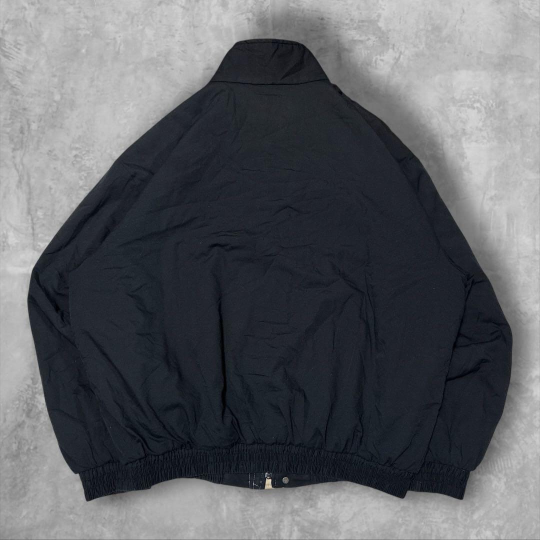 KING LOUIE 中綿ワークジャケット 2XL 黒 USA製 企業刺繍 古着