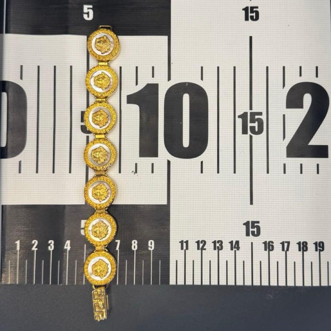 箱・袋付き　GIANNI VERSACE ヴェルサーチ　メデューサ　ブレスレット