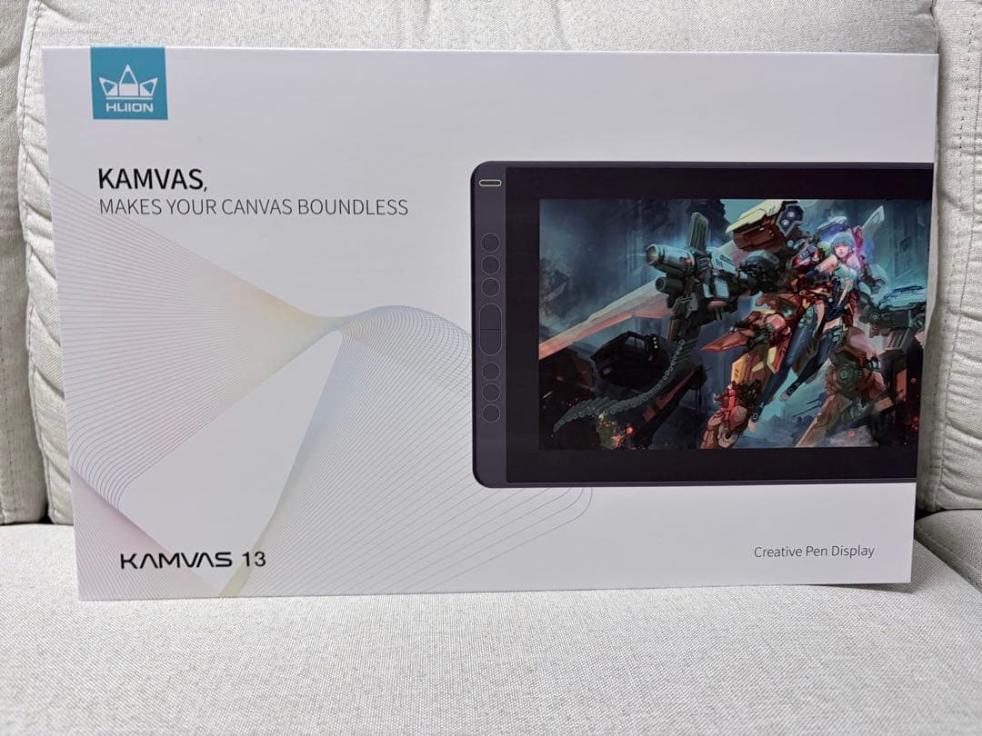 【おまけ付】HUION KAMVAS 13 液晶ペンタブレット本体