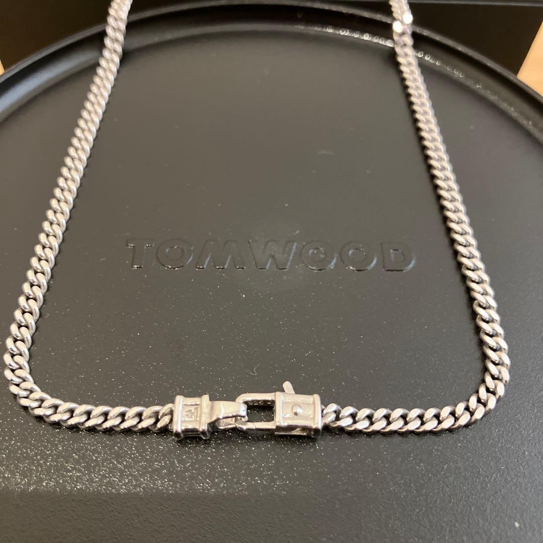 TOM WOOD curb chain ネックレスM