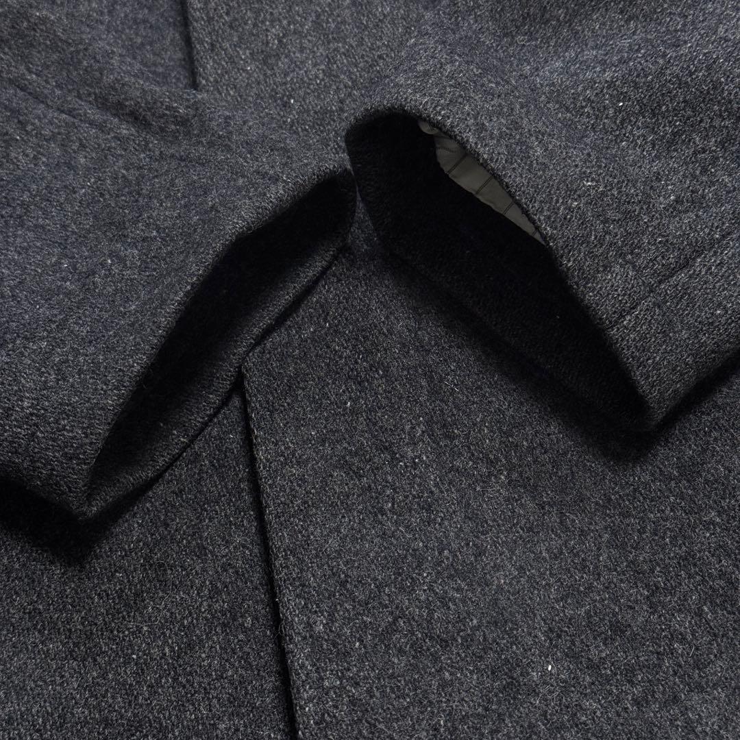 A.P.C.Jules Tournier社生地 ウール ステンカラーコート M