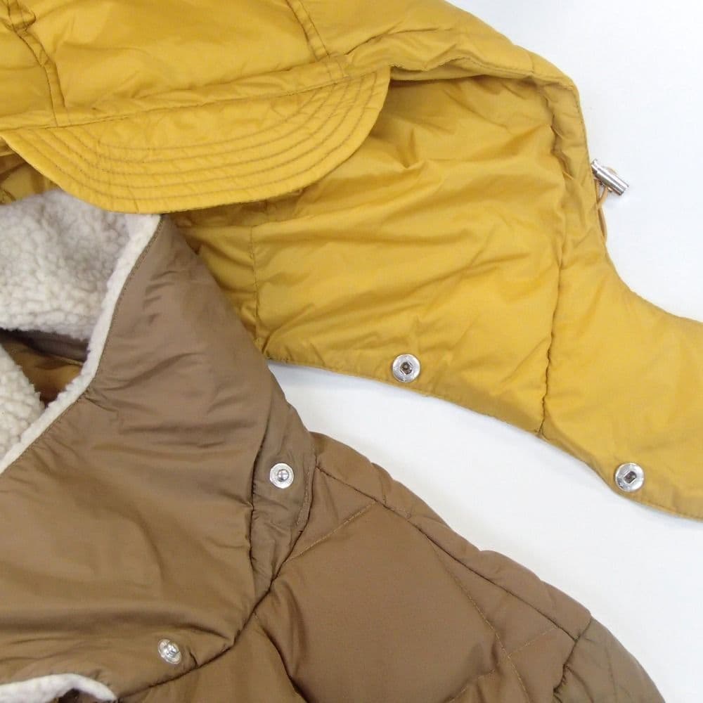 専用SWEET YEARS フード付きボア襟パデッドキルティングブルゾン XL