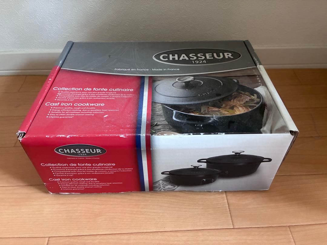 【新品未使用】CHASSEUR シャスール　鍋 18cm