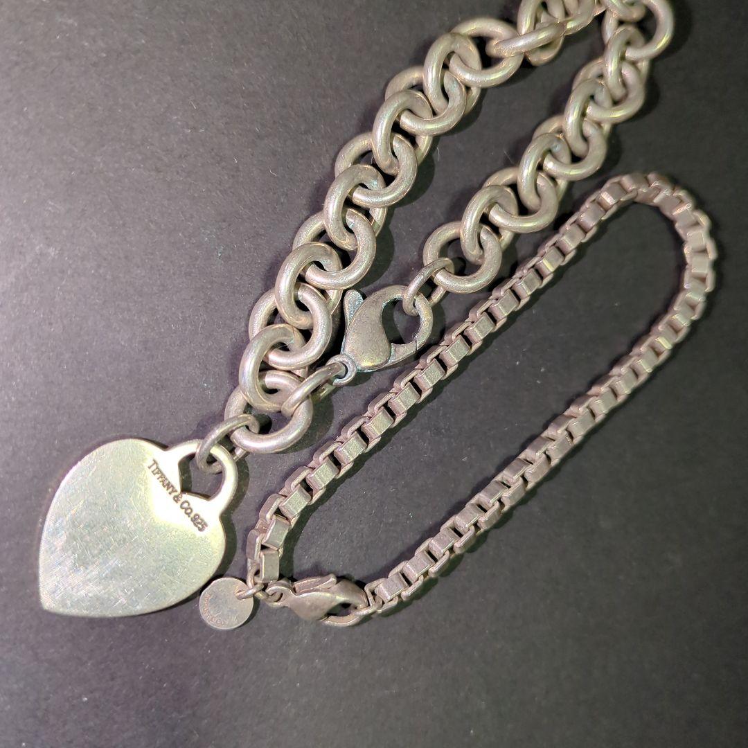 Tiffany & Co. シルバーチェーンブレスレットまとめ売り