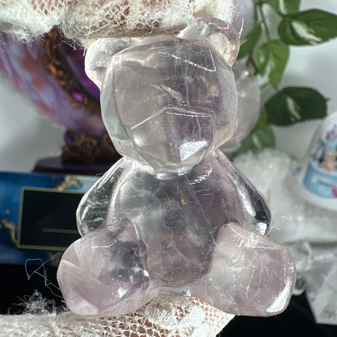 フローライトくまさん♡♡No.2153