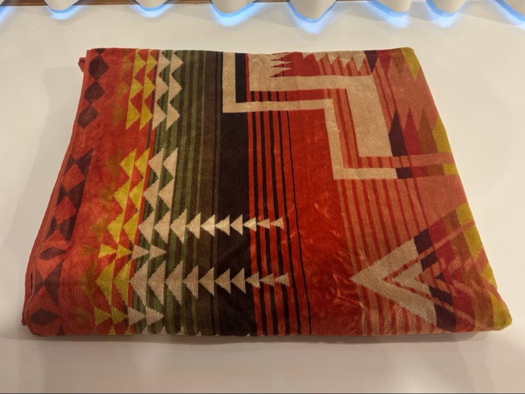 PENDLETONタオルブランケット（ハーディングコーラル)