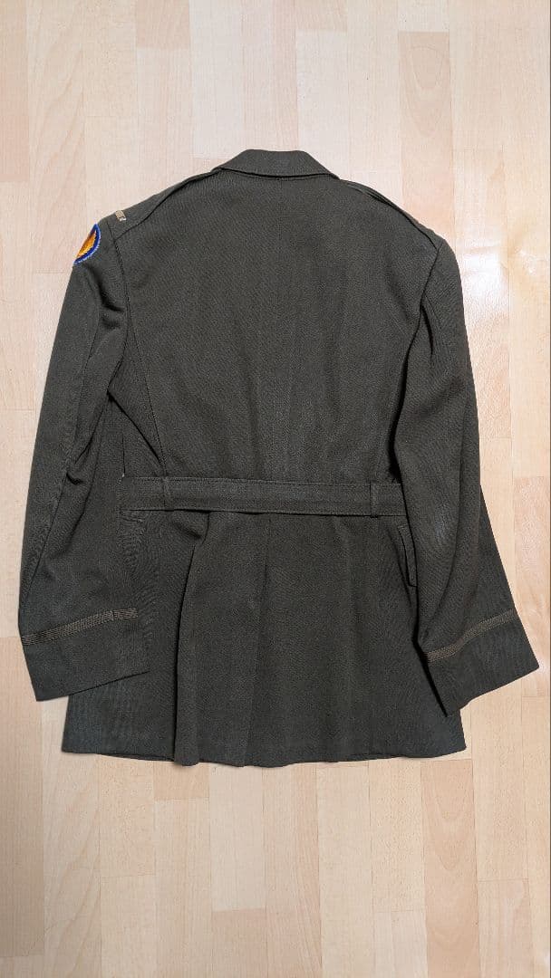 *　 1940年代USAAFアメリカ陸軍士官制服　ウールシャツ　ネクタイセット