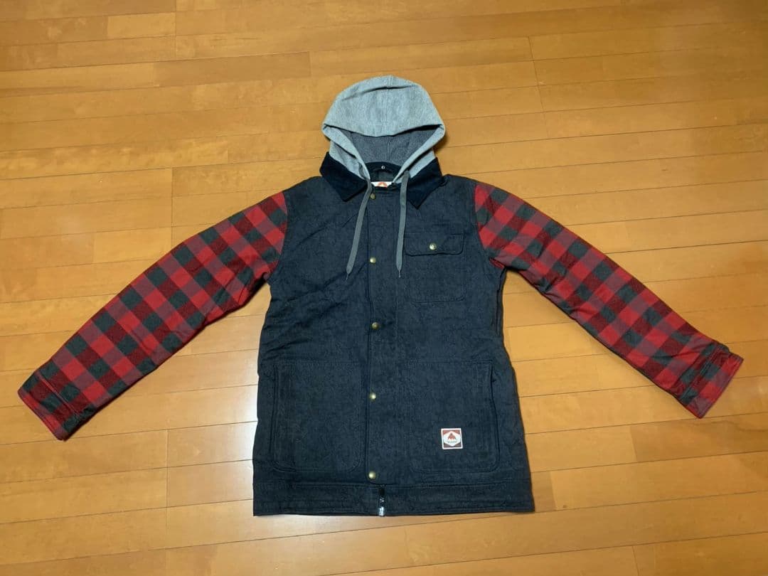 BURTON フード付きスノーボードウェア ジャケット Mサイズ