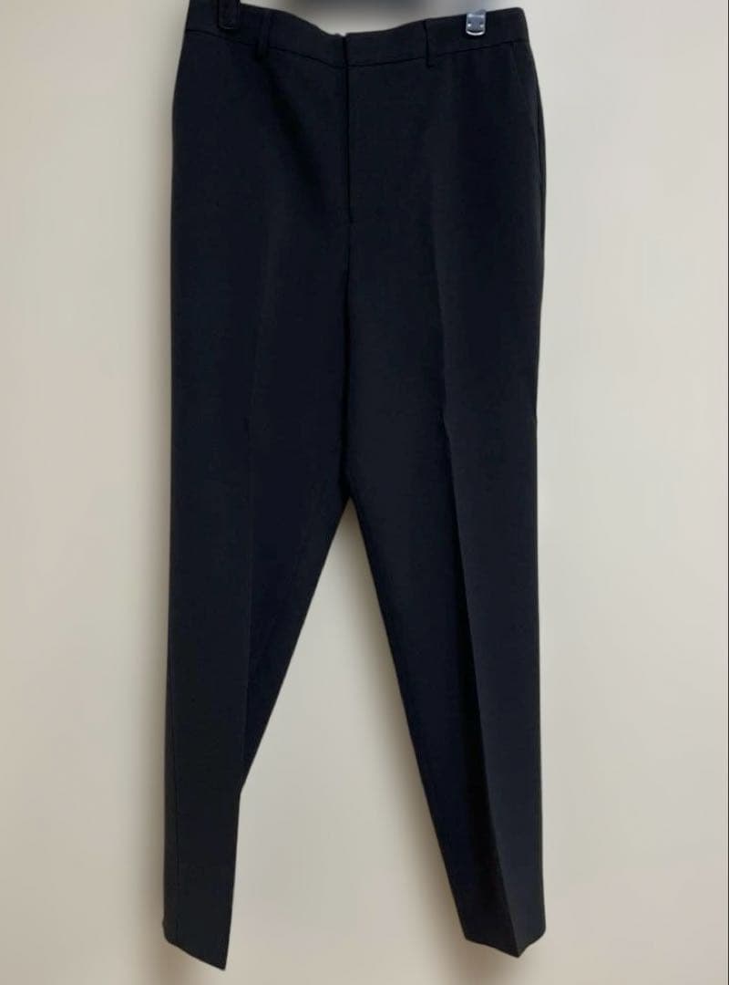 アオキLES MUES ノーカラージャケット テーパードパンツスーツ