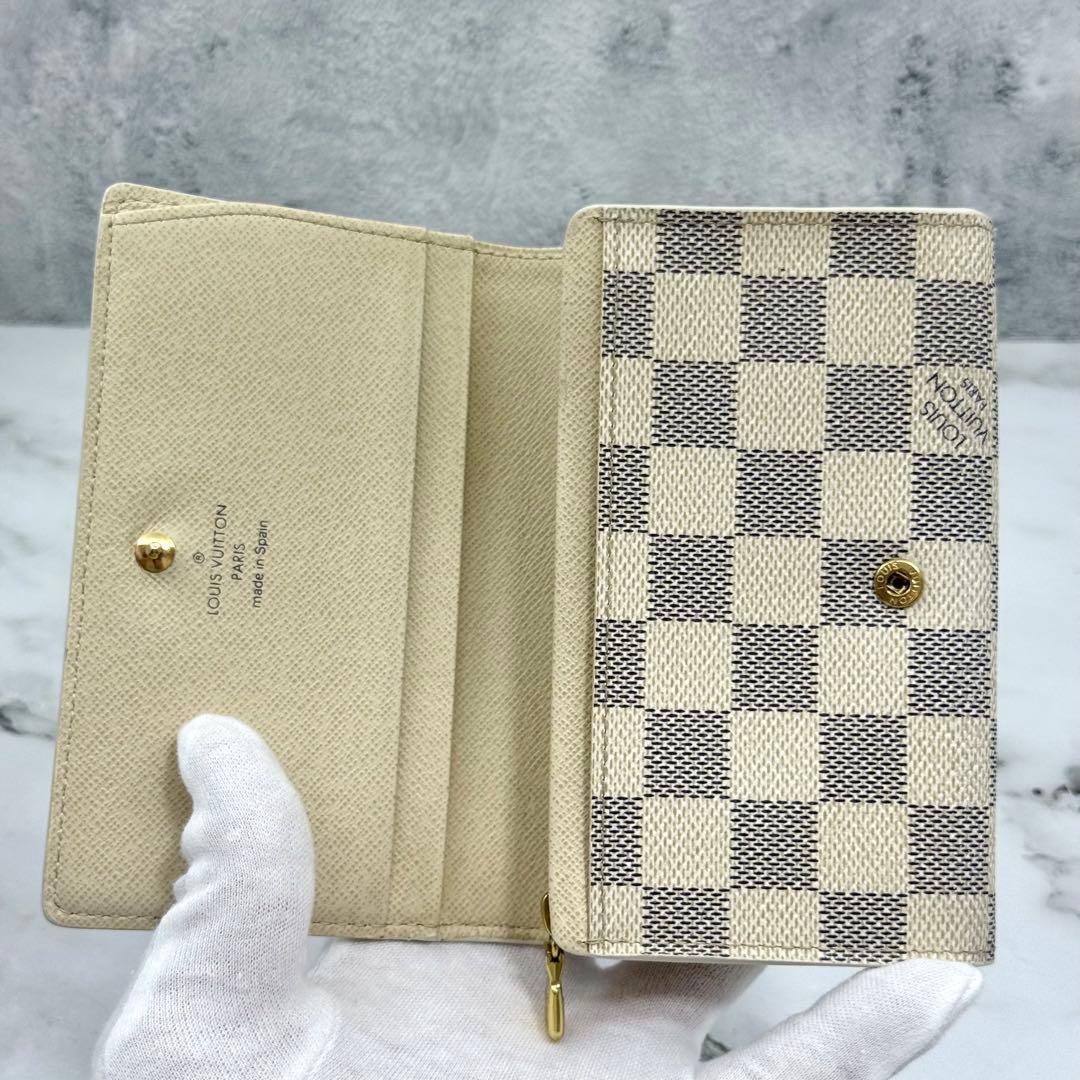 ◆◆ジョエルさん専用◆◆【美品】ルイヴィトン ダミエ アズール ポルトフォイユ