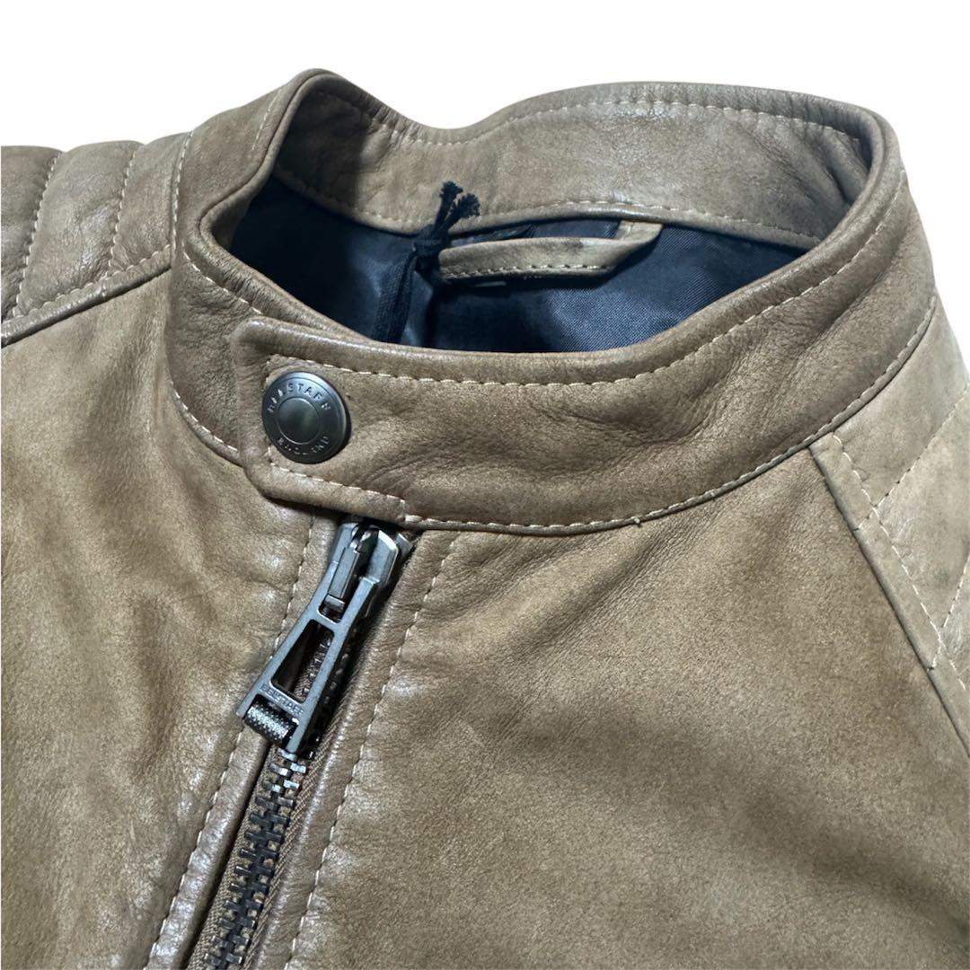 ジャケット・アウター BELSTAFF LEATHER JACKET DARK SAND