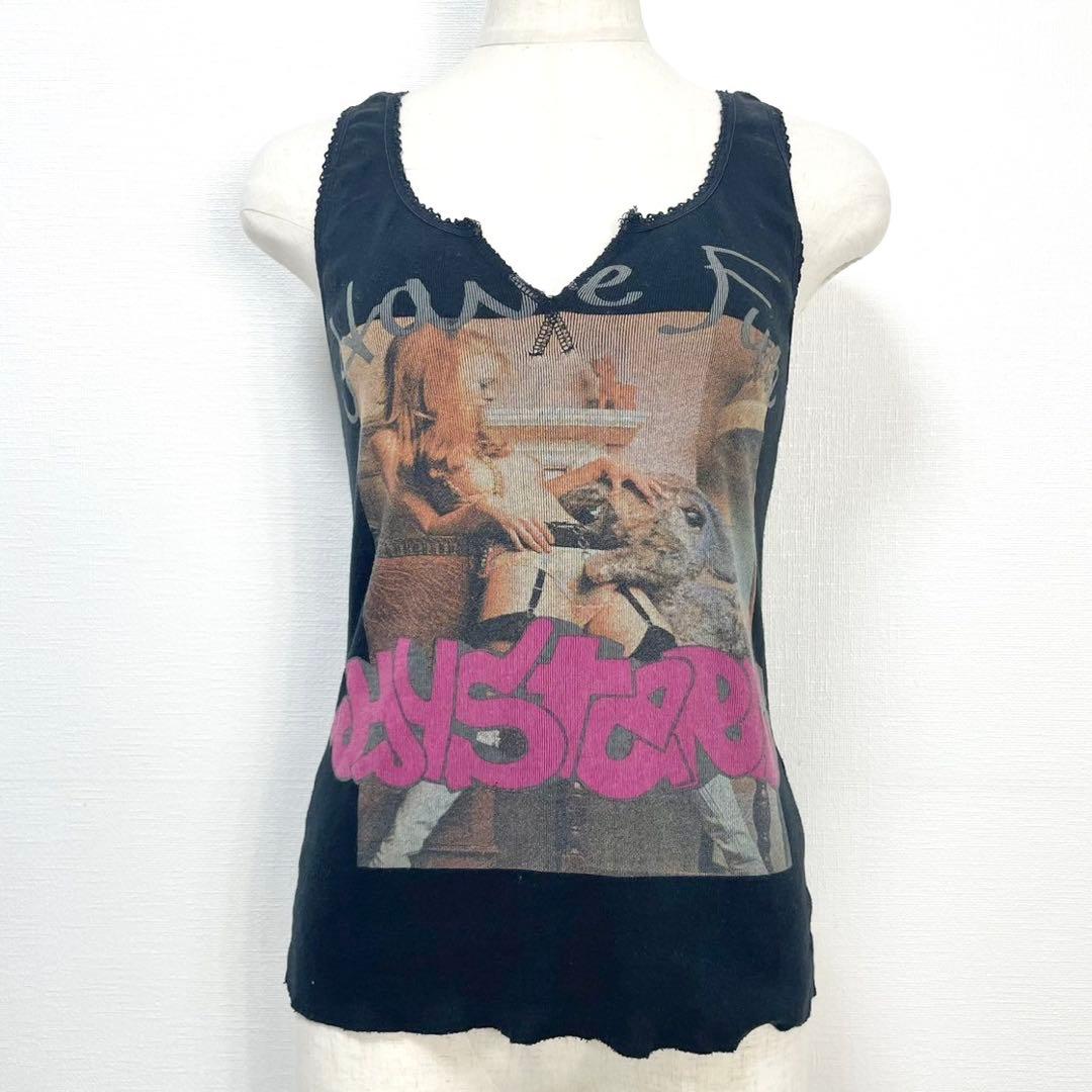 y2k✨️ 00s HYSTERIC GLAMOUR フォト ロゴ タンクトップ